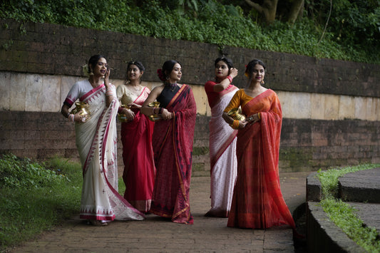 Indian Saree Fabrics Explained: Banarasi, Khandua, Georgette & More