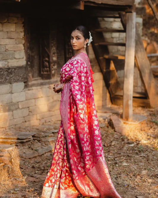 Threads of Love: Handloom Sarees That Celebrate the Spirit of Karwa Chauth