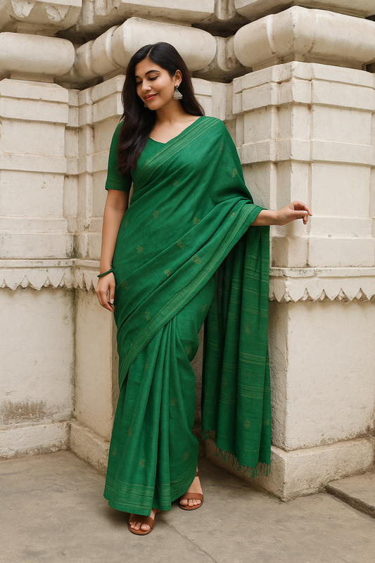 “Green Inspirations: Sustainable Handlooms & Crafts for a Fresh Start This Festive Season”