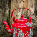 Kettle Hand Painted