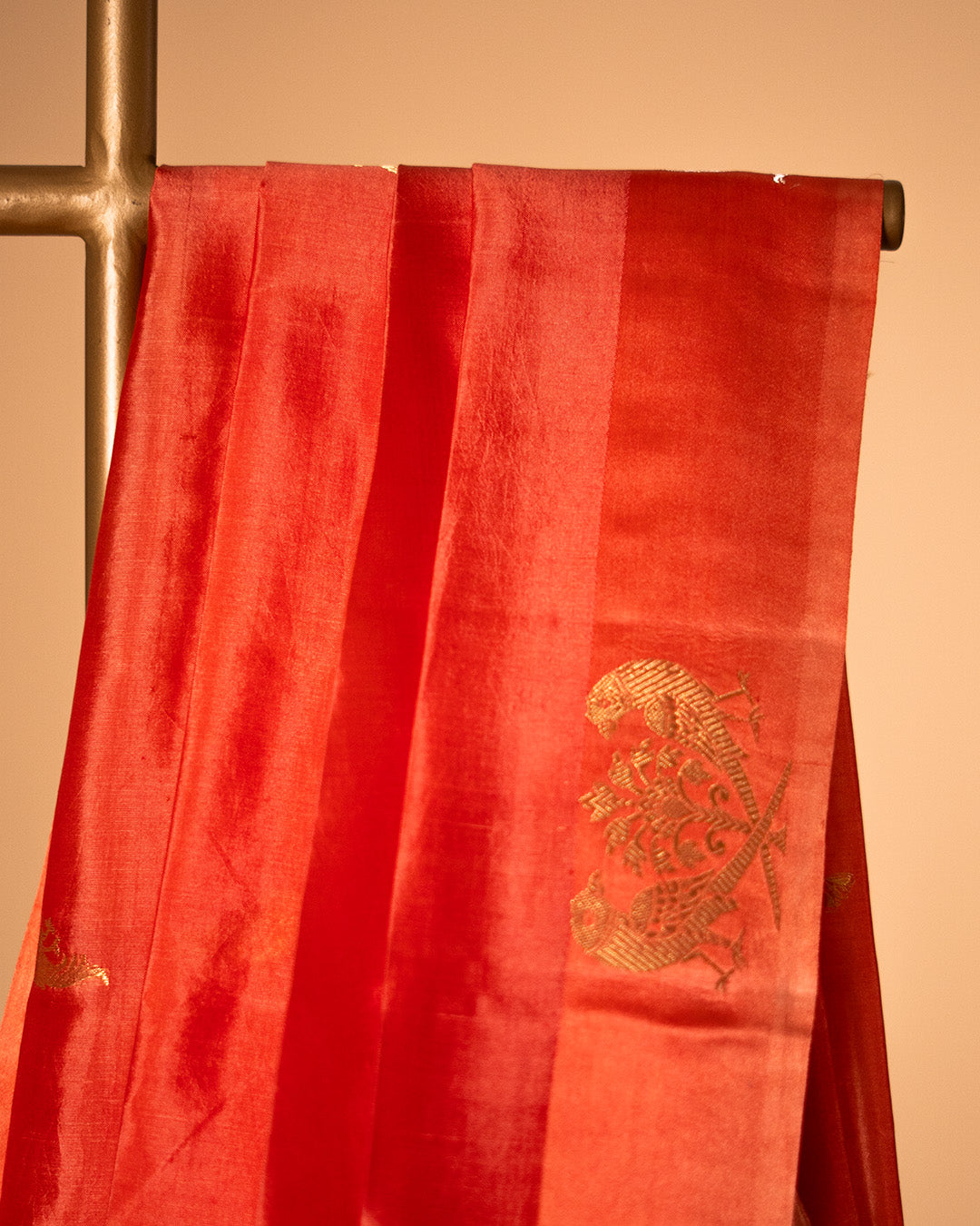 Pure Katan Banrasi with small parrot motif