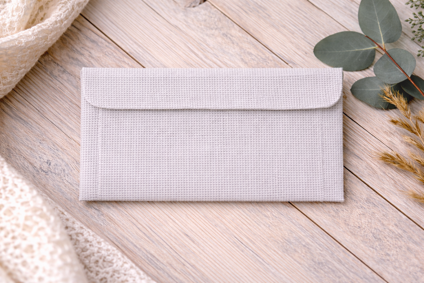 Handcrafted Jute Shagun Envelope Pouch | Wedding Gift & Money Cover (7x3 Inch)