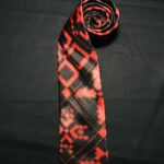 Cross Words Ikat Pure Silk Tie