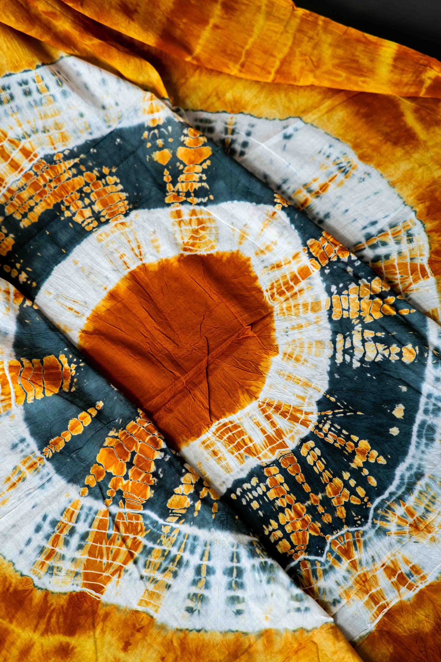 Bagru Handloom Mul Mul Cotton Saree – Authentic Block Print