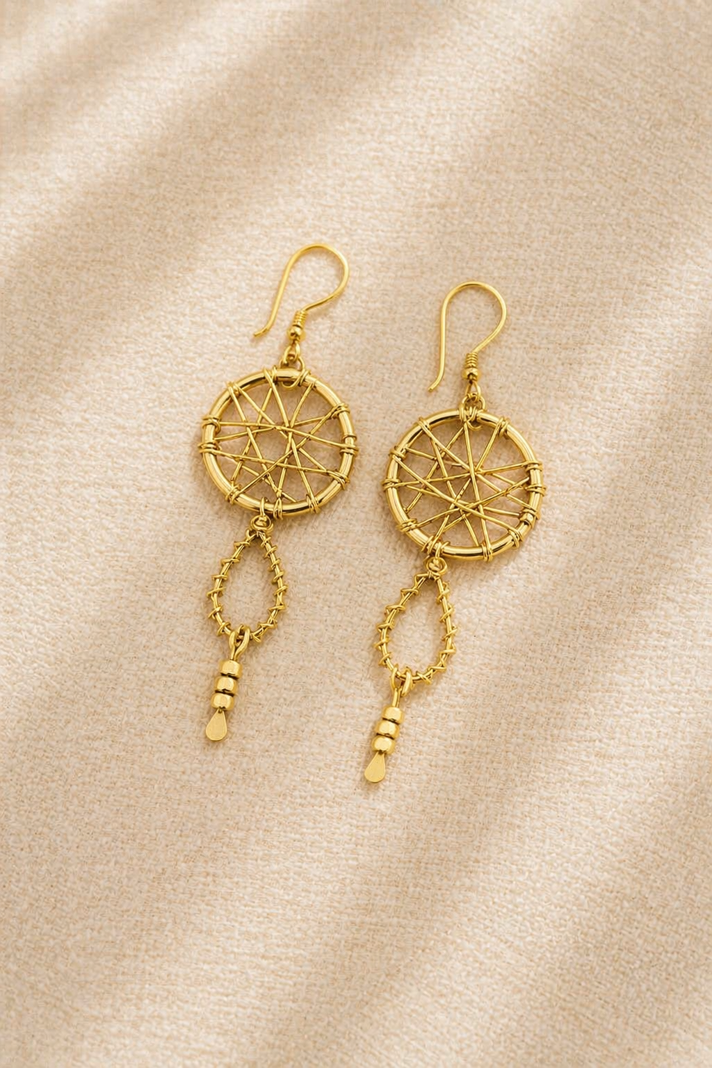 Brass earring for women