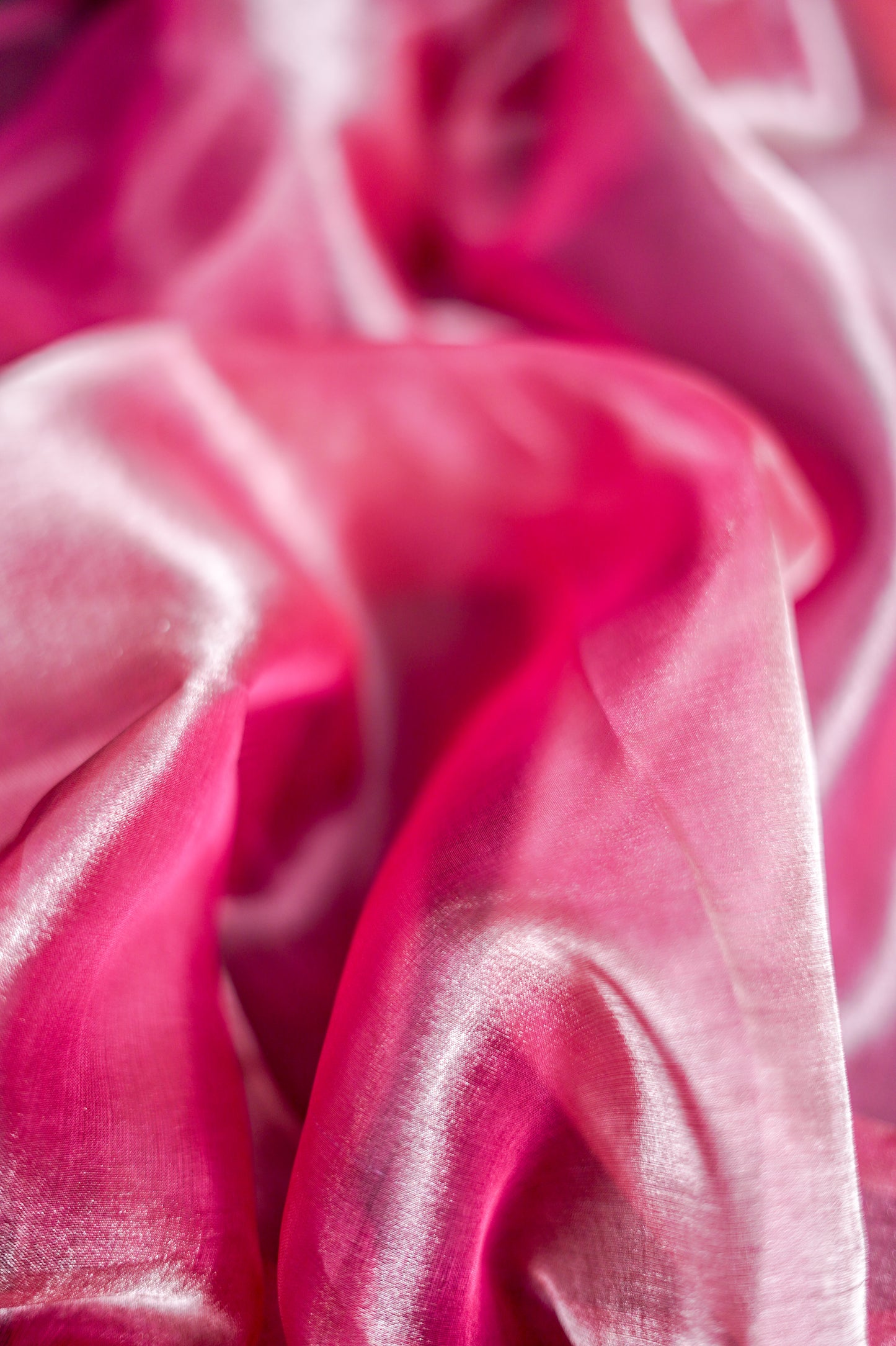 Tissue Banarsi (Rich magenta )