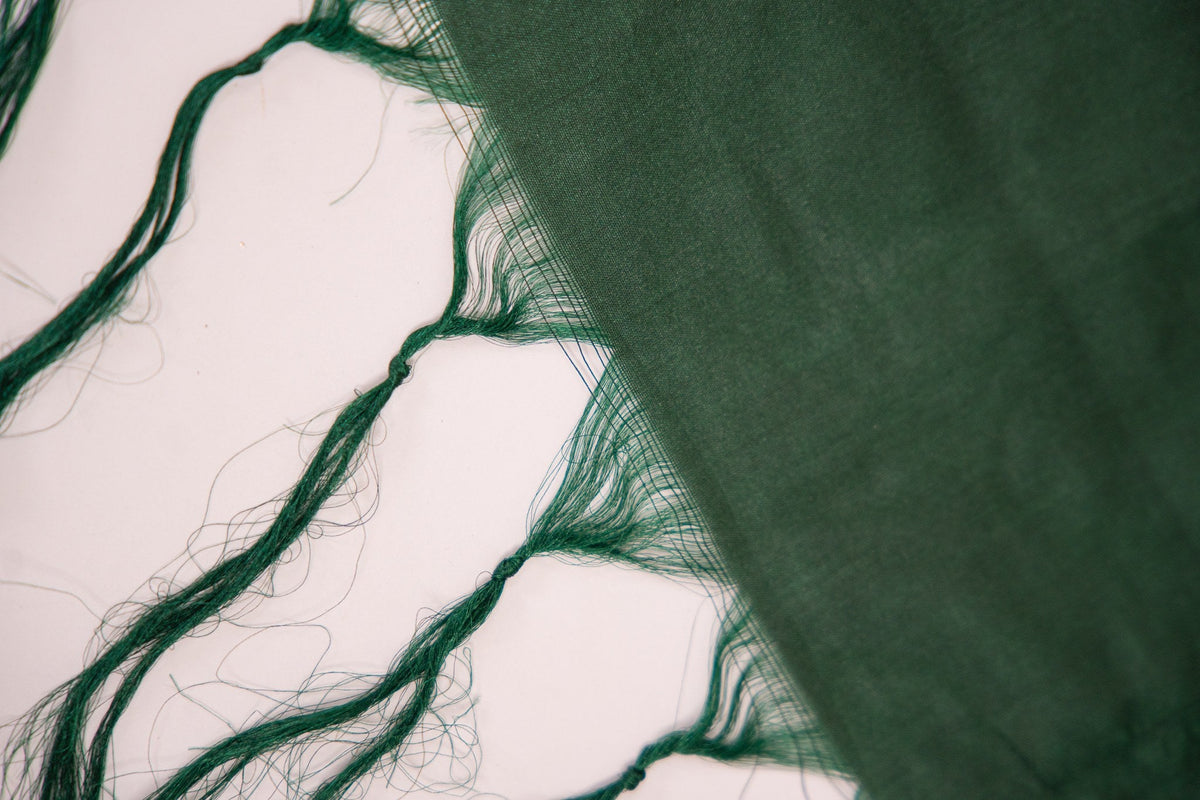 Bottle Green Gold Booti Banarasi Dupatta