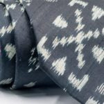 Black & White Ikat Tie and Cufflink Set