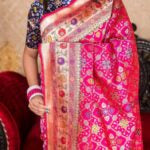 Patola IKAT with Banrasi weaves