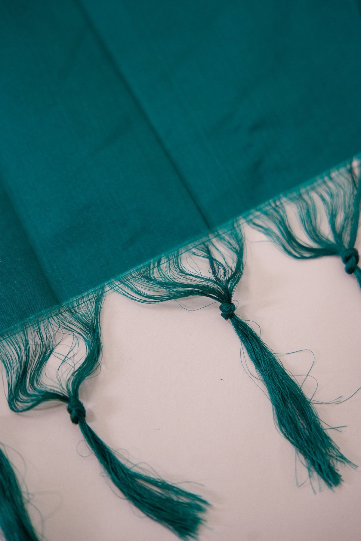 Peacock Teal Leaf Booti Banarasi Dupatta