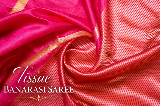 Tissue Banarasi saree