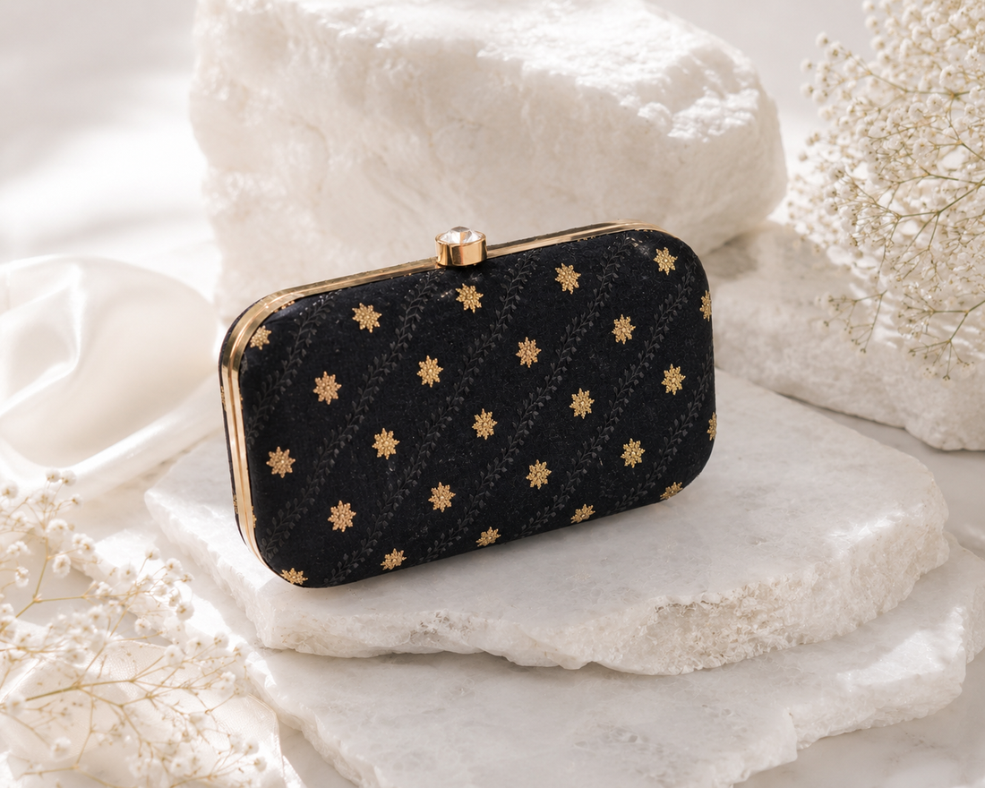Black clutch/sling bag for wedding , party