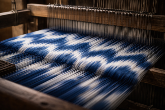 The Geometry of a Secret: How Ikat Weavers "Code" with Thread