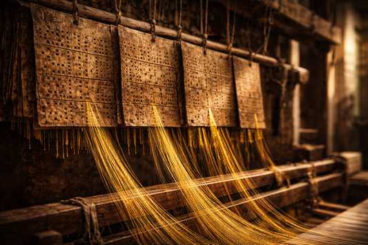 Where Silk Meets Structure: The Banarasi Process