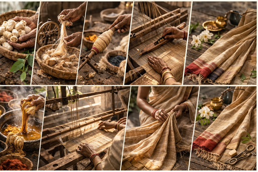 Where Texture Begins: The Making of Ghicha Tussar