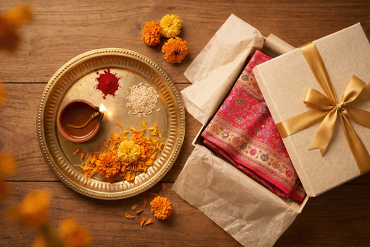 Not Just a Saree, A Sentiment : Rethinking Bhai Dooj Gifts with Atulya Karigari