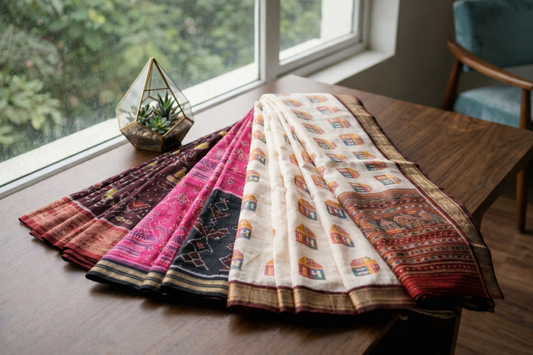 Three Sarees, Three Stories: A Sensory Map of the Loom