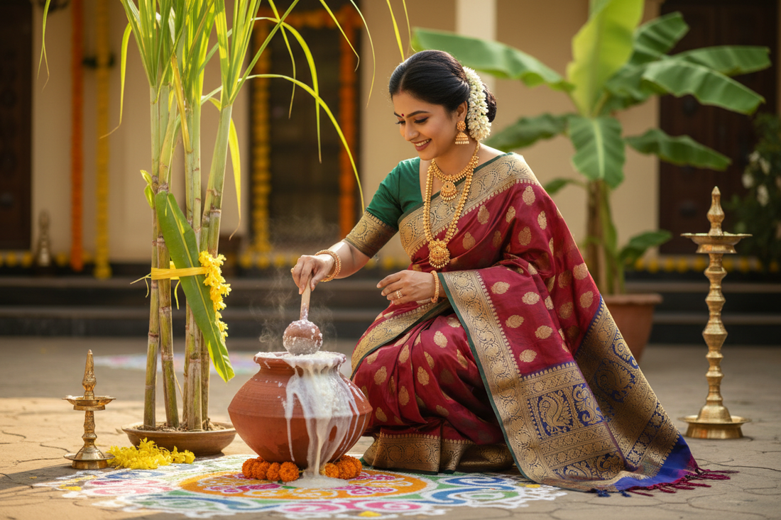 Pongal Outfit Ideas 2026: Celebrate Tradition with Handlooms