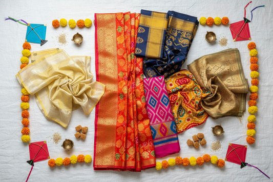What to Wear for Makar Sankranti: Handloom Sarees That Feel Like Home