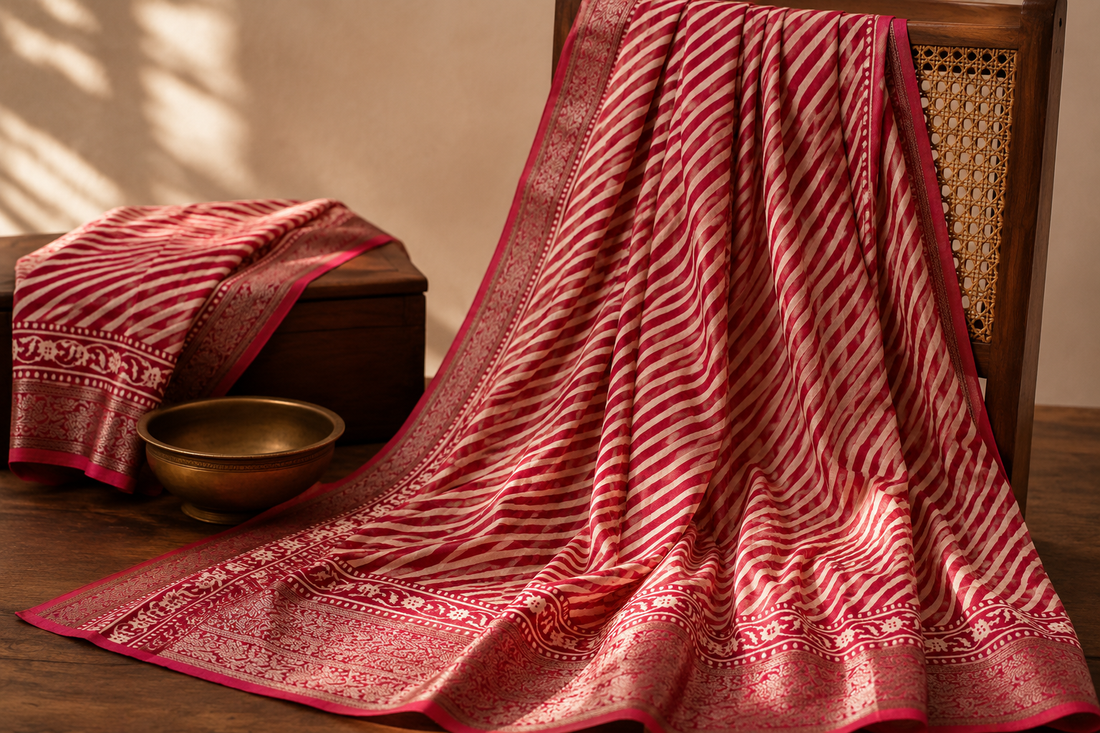 Chanderi Sarees: The Perfect Blend of Elegance, Heritage & Everyday Luxury