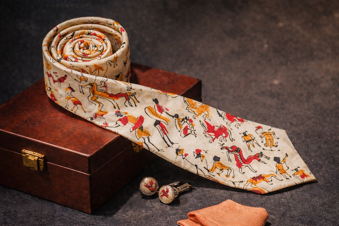 The Six-Fold Legacy: Why a Handloom Tie Changes the Suit