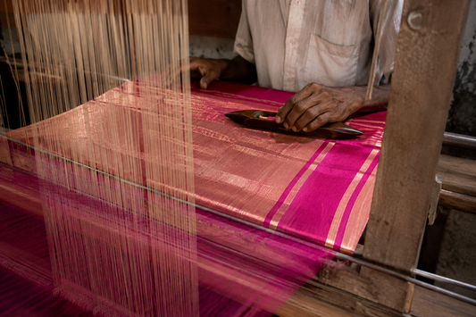 Tissue silk saree