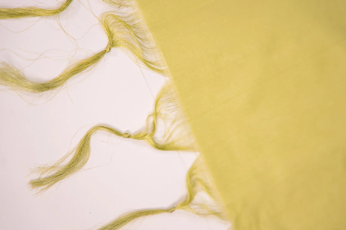 Pistachio Green Floral Booti Banarasi Dupatta