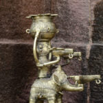 Dhokra Goddess Saraswati Statue