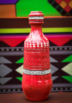 Terracotta water bottle