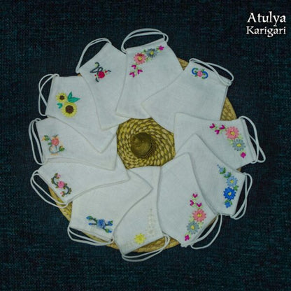 Embroidered Facemask