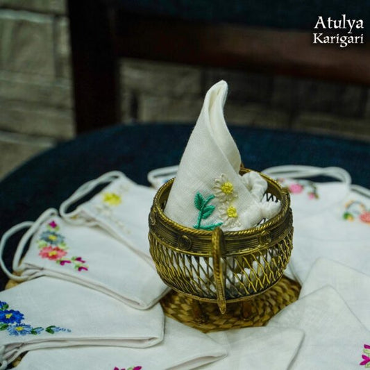 Embroidered Facemask - Atulyakarigari