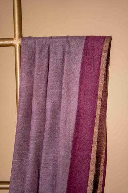 Pure khadi silk with half body round motif