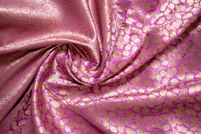 Pure Katan Banarsi With Patti Zari Work