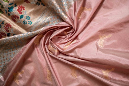 Pure Katan banarsi with traditional border