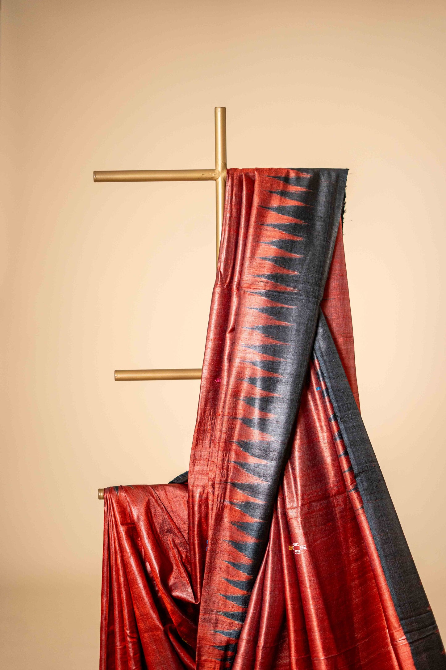 Pure Tusser Silk with Dolabedi pallu