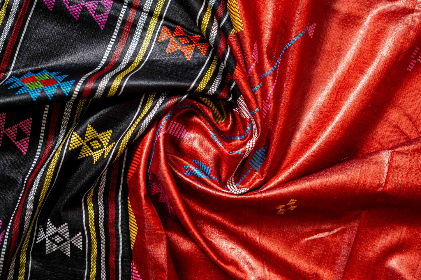 Pure Tusser Silk with Dolabedi pallu