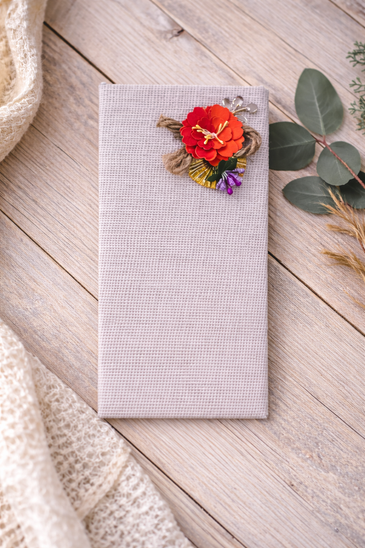 Handcrafted Jute Shagun Envelope Pouch | Wedding Gift & Money Cover (7x3 Inch)