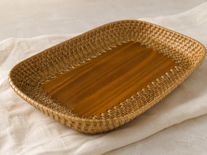 Golden Grass Key Tray