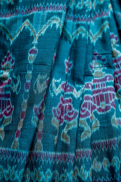 Sambalpuri Cotton( Soft Blue )