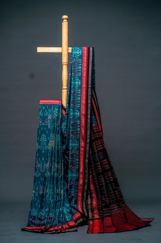 Sambalpuri Cotton( Soft Blue )