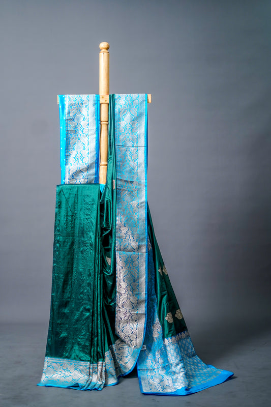 Tissue Banarasi Saree - Atulyakarigari
