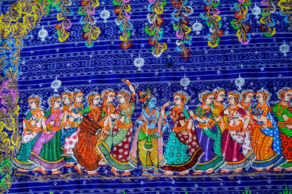 Hand painted Gopalpur Tusser