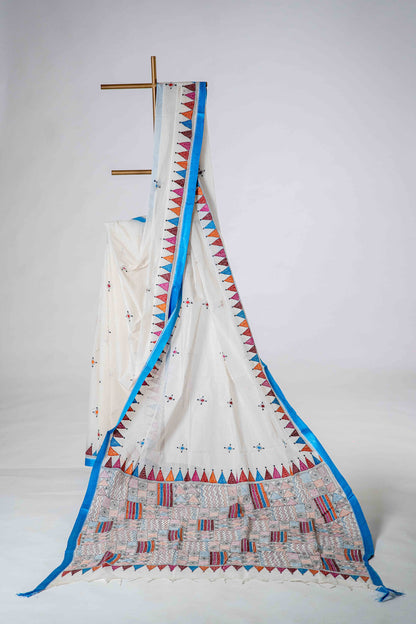 Pure Kantha Cotton Saree