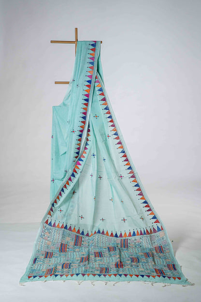 Pure Kantha Cotton Saree