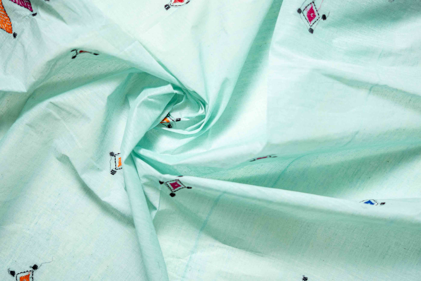 Pure Kantha Cotton Saree