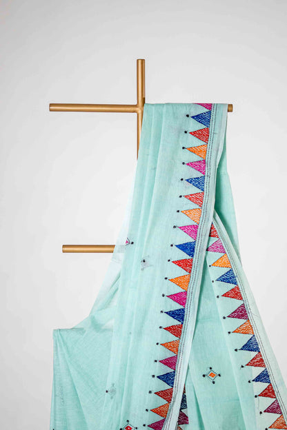 Pure Kantha Cotton Saree