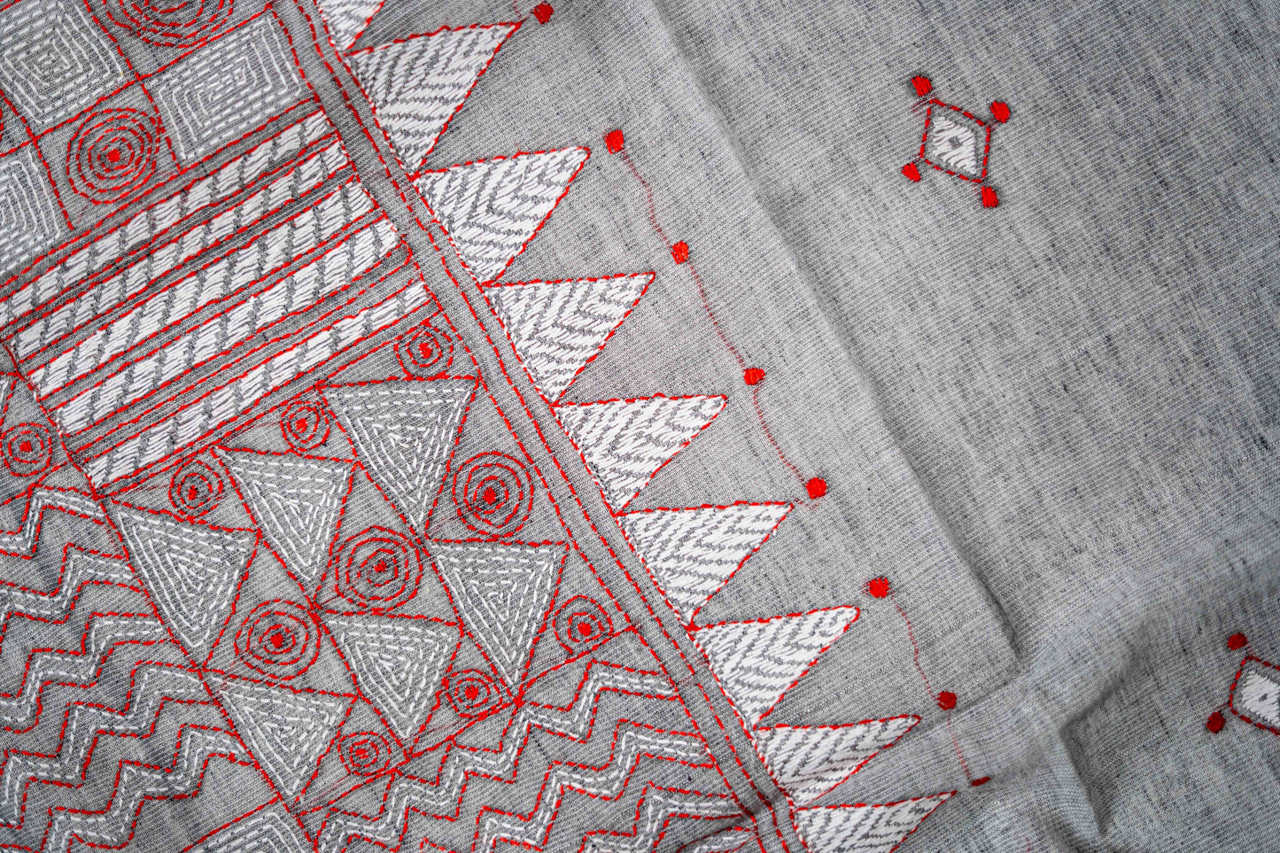 Pure Kantha Cotton Saree