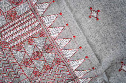 Pure Kantha Cotton Saree
