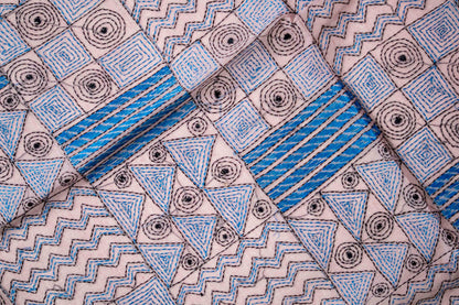 Pure Kantha Cotton Saree