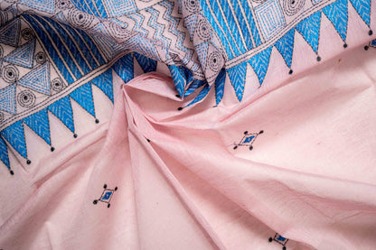 Pure Kantha Cotton Saree